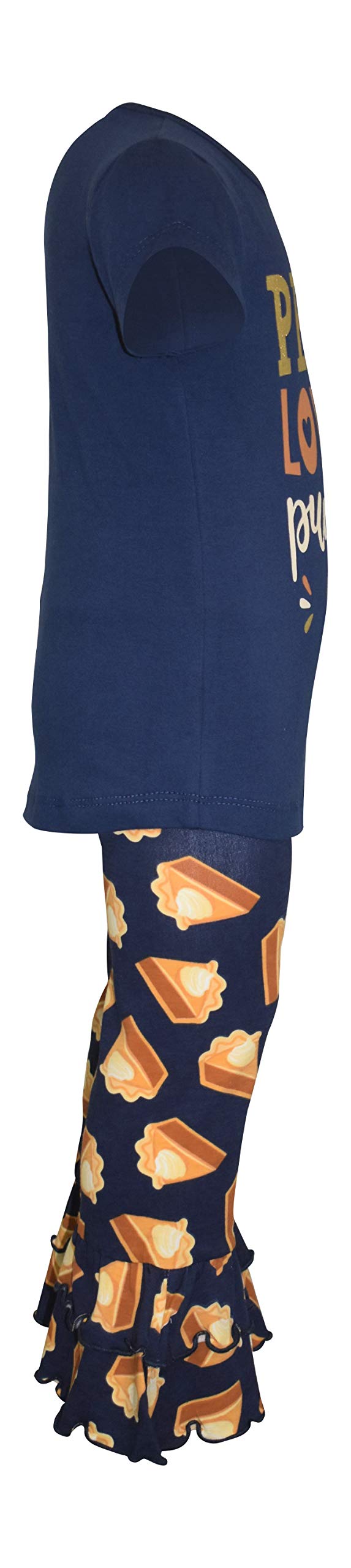 Unique 2-Piece Baby Girl Outfit - Ruffle Leggings & Shirt for Toddlers | Playtime & Casual Wear