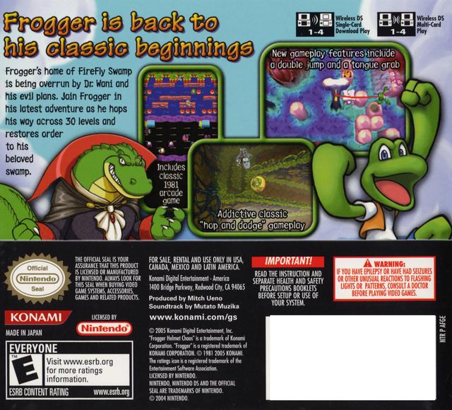 Frogger: Helmet Chaos - Classic Arcade Game for Nintendo DS | Fun Adventure Game for Kids & Adults | Perfect for Road Trips & Family Game Nights