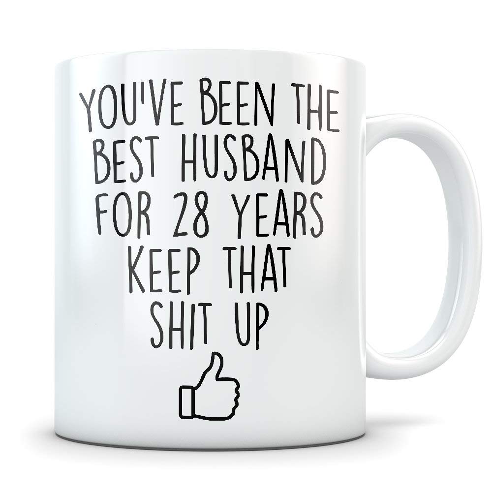 28th Anniversary Gifts for Men - Unique & Thoughtful 28 Year Wedding Anniversary Gift Ideas for Him - Perfect for Celebrating 28 Years Together