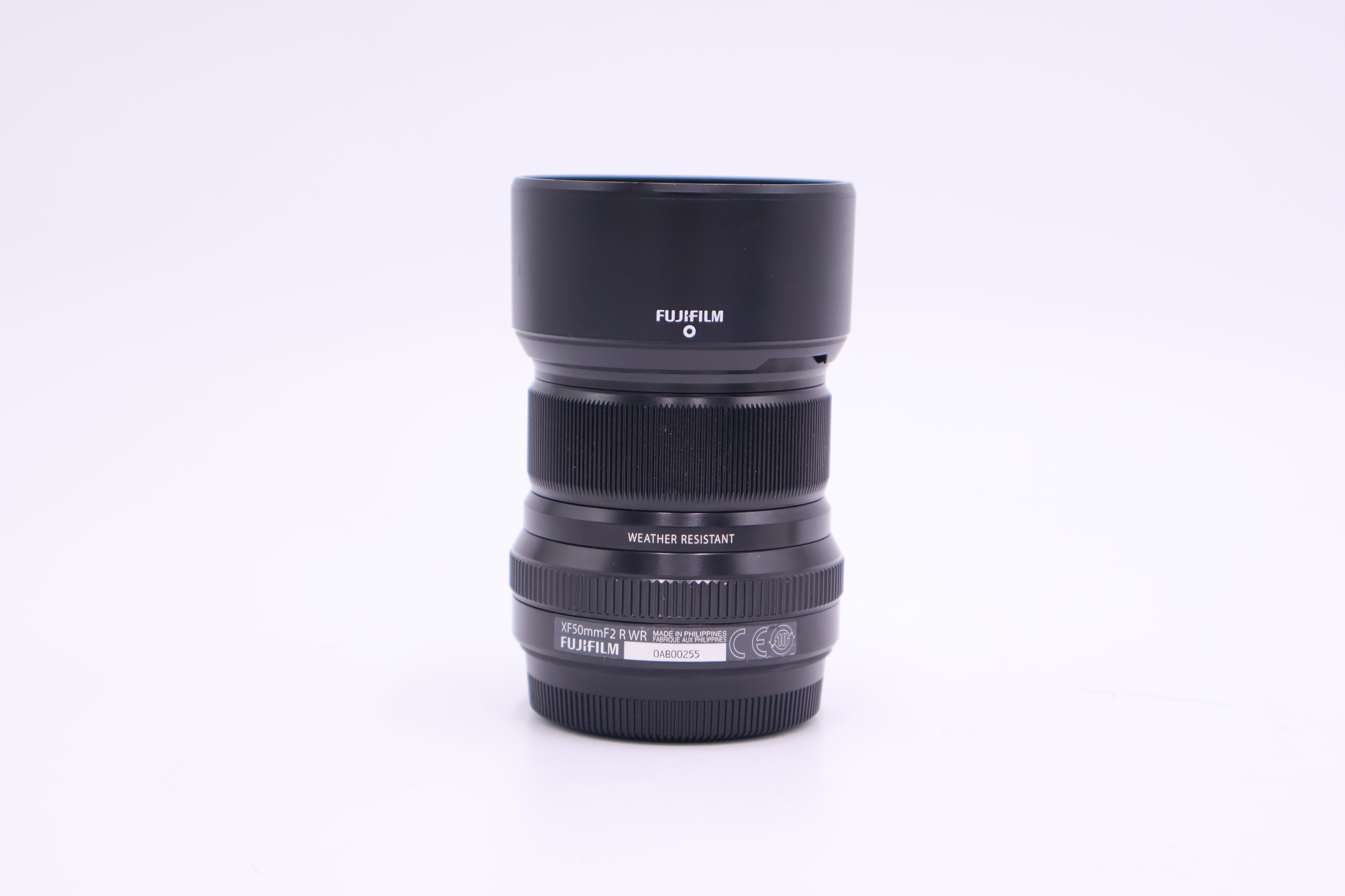 Fujifilm XF 50mm F2 R WR Lens - Black (Used) | Fast Aperture Prime Lens for Portrait & Street Photography | Compatible with Fujifilm X-Mount Cameras | Perfect for Travel & Everyday Shooting