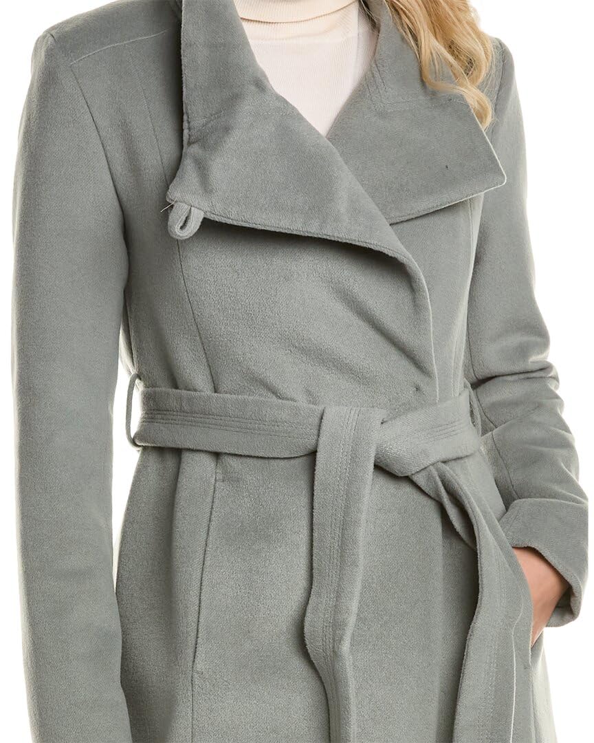 Kenneth Cole Women's Fencer Melton Wool Maxi Coat - Warm Winter Long Coat for Women, Elegant Outerwear for Office, Party & Formal Occasions