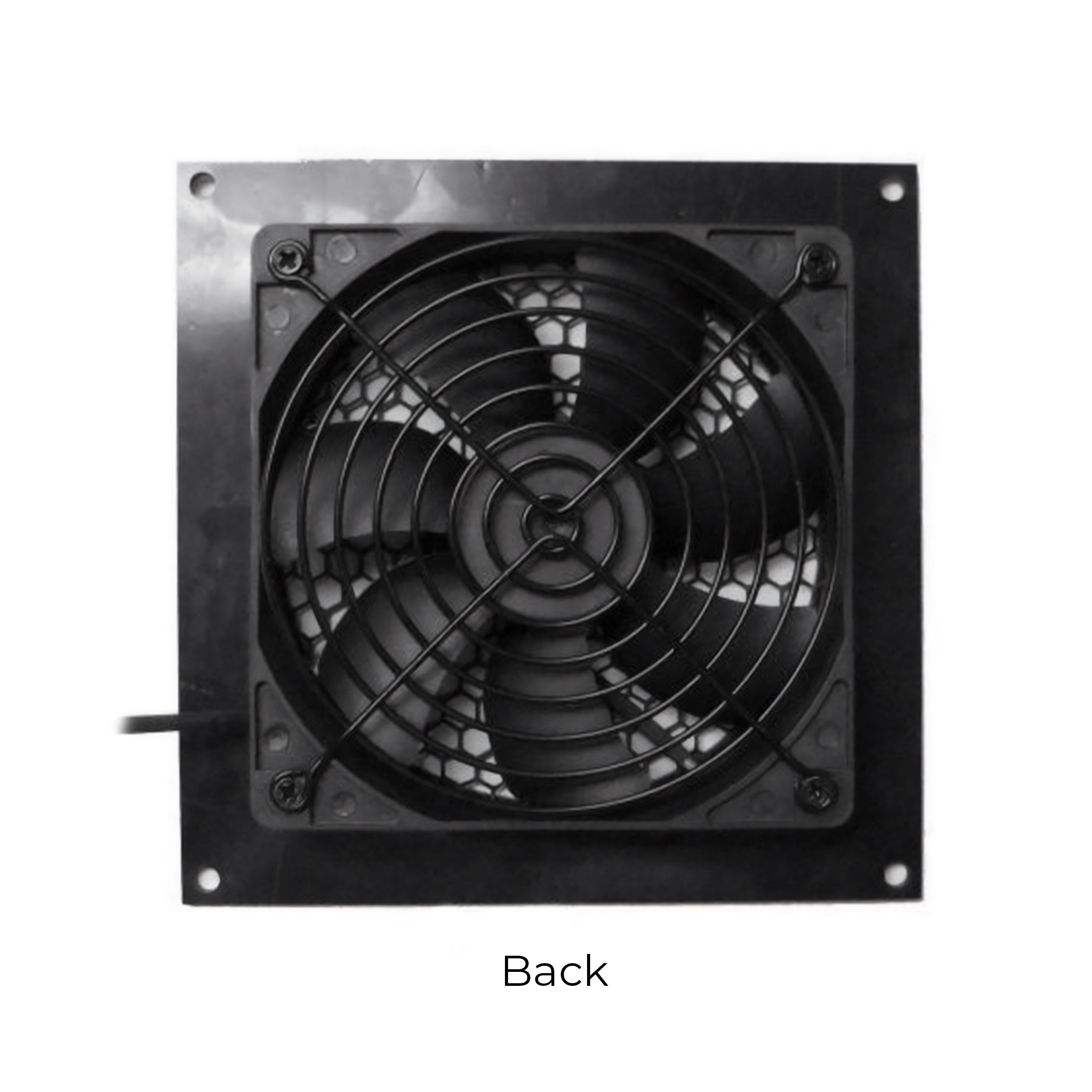 Coolerguys Single 80mm Bracket Kit with Fan - PC Case Cooling Mount for Computer, Gaming Rig & Workstation - Perfect for Enhanced Airflow and System Cooling