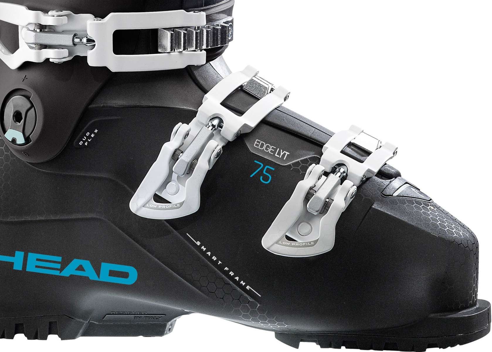 2024 Head Ladies Edge LYT 75 HV Ski Boots - Women's High-Performance Ski Boots for All-Mountain & Freeride - Perfect for Advanced Skiers on Powder & Groomed Runs