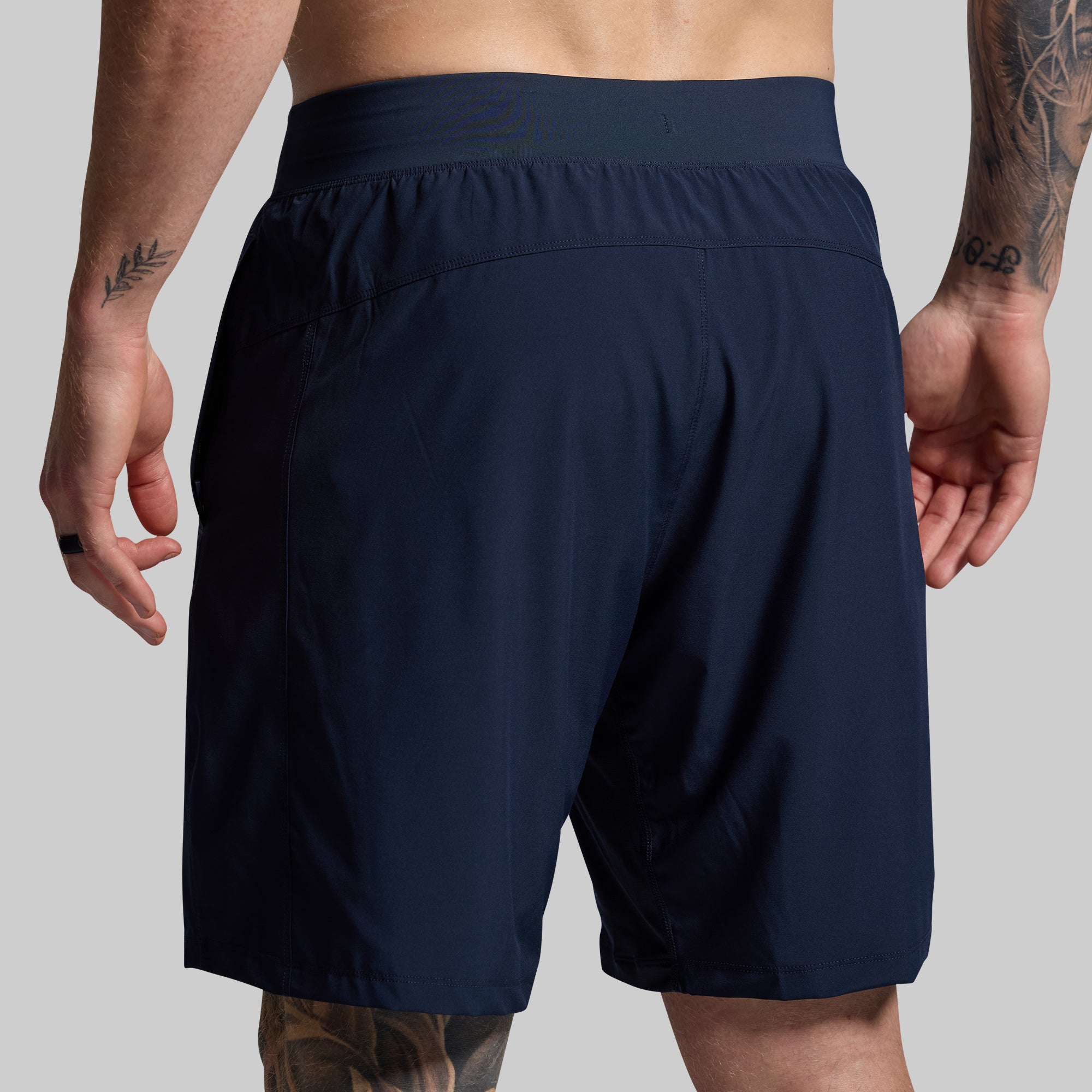 Versatile 9-Inch Shorts for Men - Comfortable & Stylish (BP Navy) | Perfect for Gym, Running, and Casual Wear