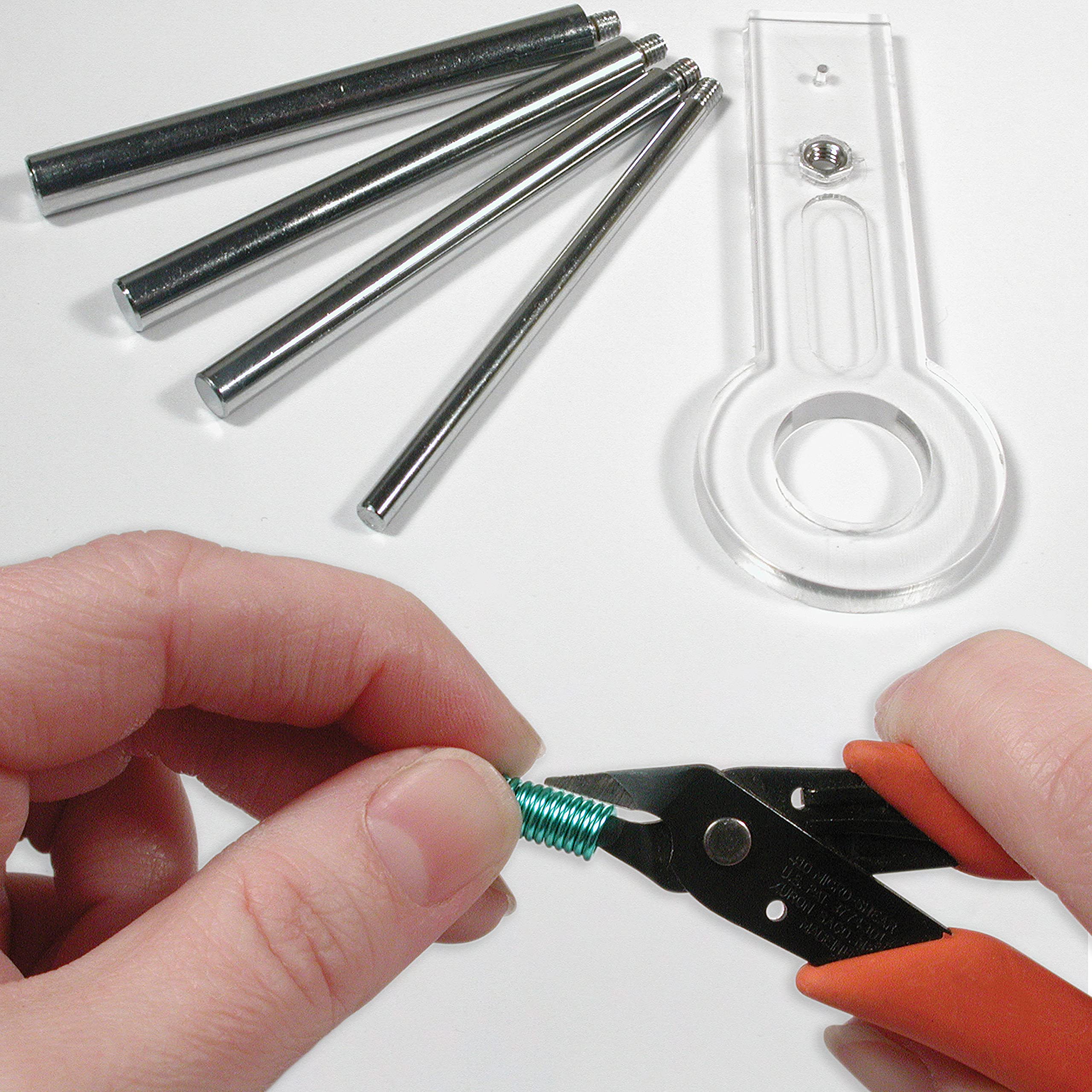 4mm-8mm Jump Ring Maker Kit - Stainless Steel Jewelry Making Tool for DIY Bracelets, Necklaces & Earrings - Perfect for Crafters & Jewelry Enthusiasts