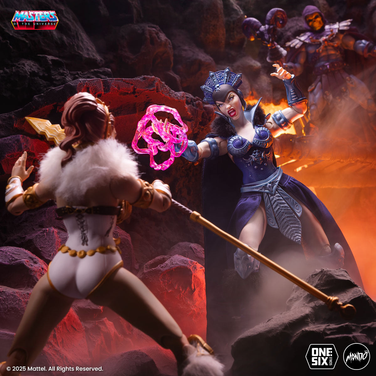 Masters of the Universe Evil Lyn 1/6 Scale Collectible Action Figure - Limited Timed Edition - Perfect for Display, Collectors & He-Man Fans