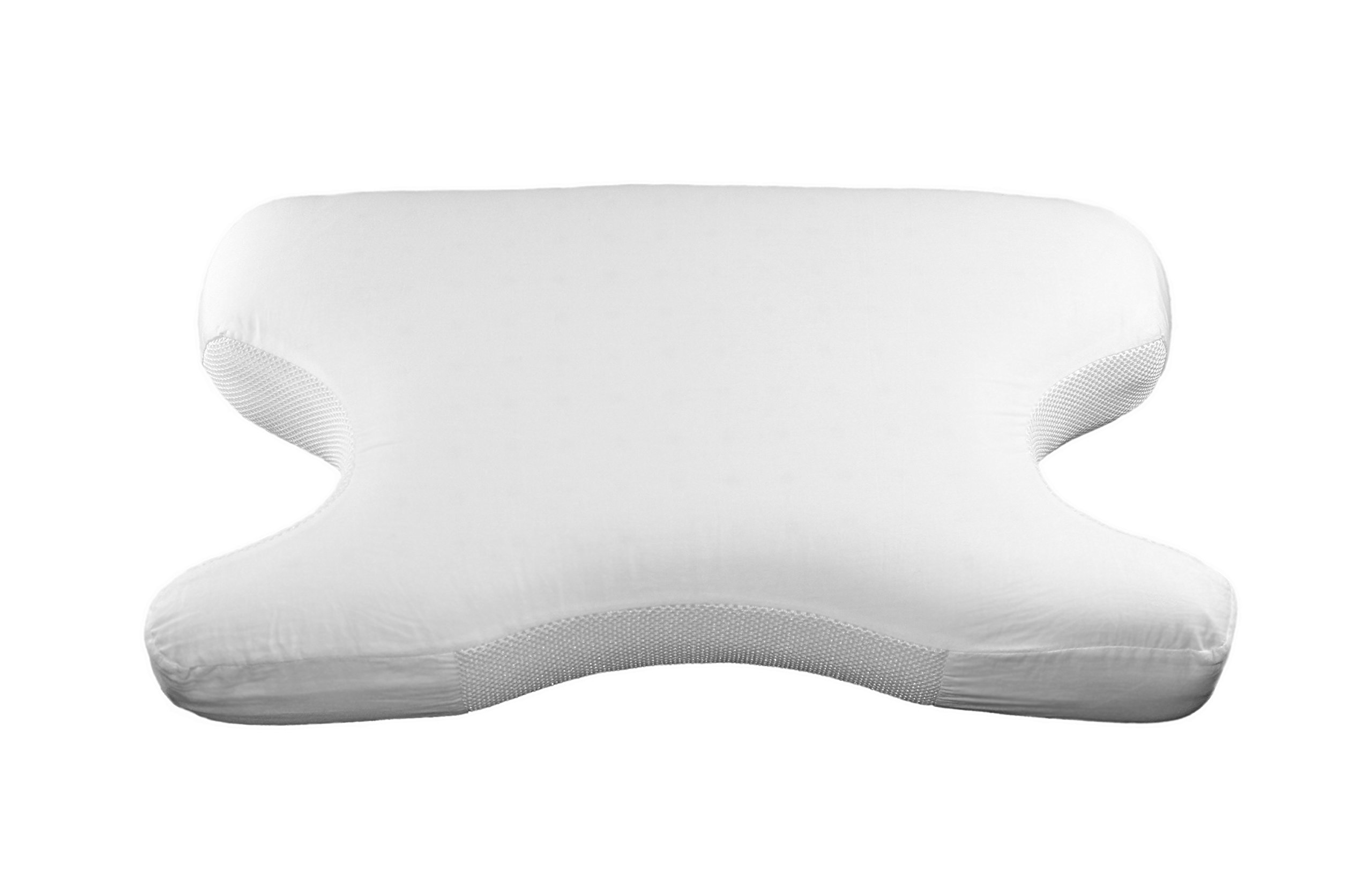 Best 2-in-1 Green Tea Infused Memory Foam CPAP Pillow for Side Sleepers - Queen Size, Adjustable Height & Firm Support for Neck Pain Relief | Perfect for CPAP Users & Sleep Apnea Therapy