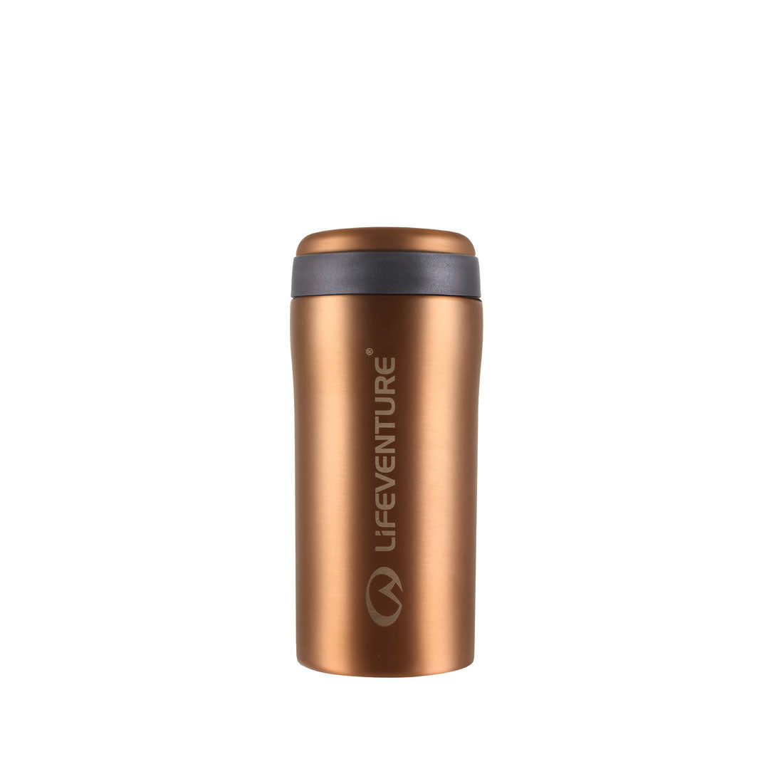Lifeventure Stainless Steel Thermal Mug - 300ml Insulated Travel Coffee Cup with Gloss Finish - Keeps Drinks Hot or Cold for Hours - Perfect for Commuting, Camping & Outdoor Adventures