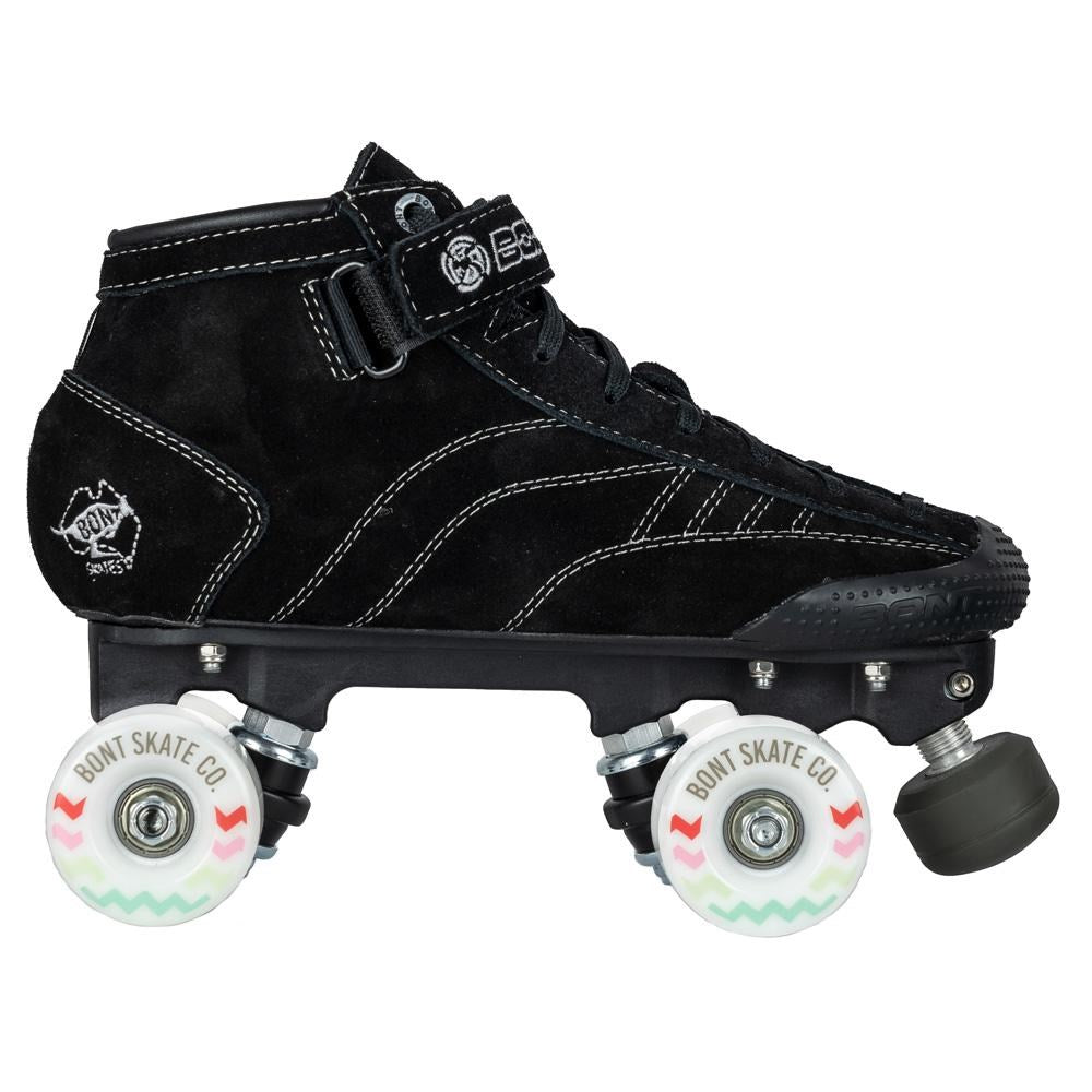 Bont Prostar Prodigy Glide Quad Roller Skates - Premium Package for Indoor & Outdoor Skating, Rink, Derby & Fitness
