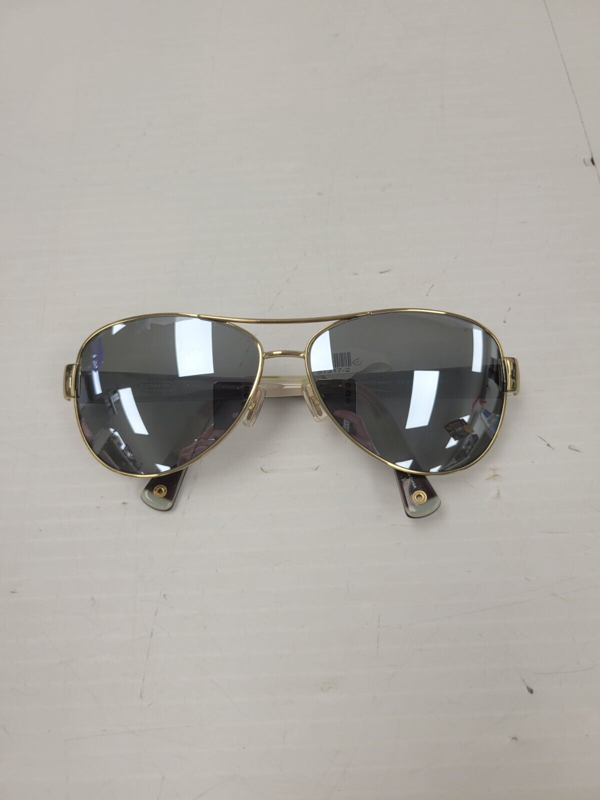 Coach HC7003 Polarized Sunglasses for Women - UV Protection, Classic Aviator Style - Perfect for Driving, Travel & Outdoor Activities