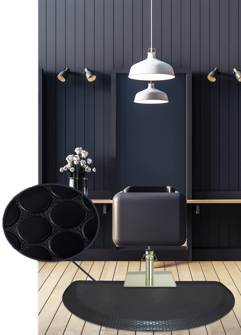 Professional Salon Mat for Hair & Beauty Salons - Non-Slip, Waterproof, Durable Floor Mat for Styling Stations & Wash Areas