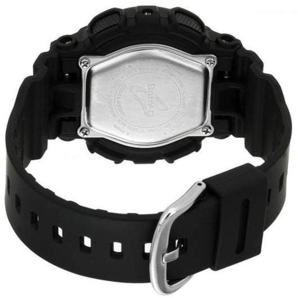 CASIO BABY-G BA-110BC-1ADR Digital Sports Watch for Women & Men - Black Resin Strap, Shock Resistant, Water Resistant - Perfect for Running, Swimming & Outdoor Activities