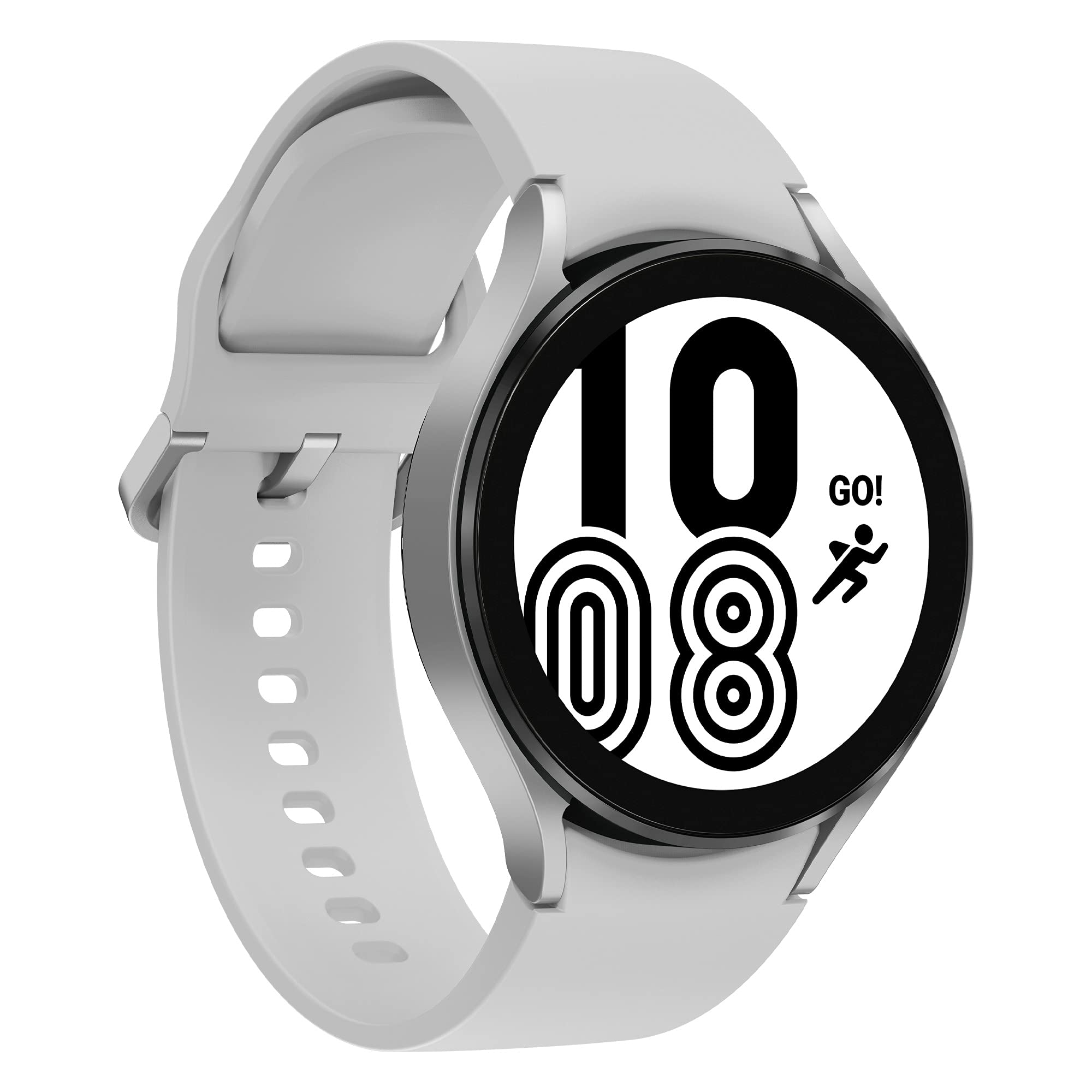 Samsung Galaxy Watch4 44mm Smart Watch - Health & Fitness Tracker with Long Battery Life, 4G LTE, Silver (Renewed UK Version) | Perfect for Workouts, Running & Daily Activity Tracking