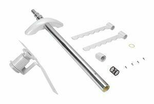 Amana XHS1000XX White Laundry Hanger Rack - Heavy Duty Clothes Drying Rack for Laundry Room, Closet & Small Spaces - Perfect for Apartments, Dorms & RVs