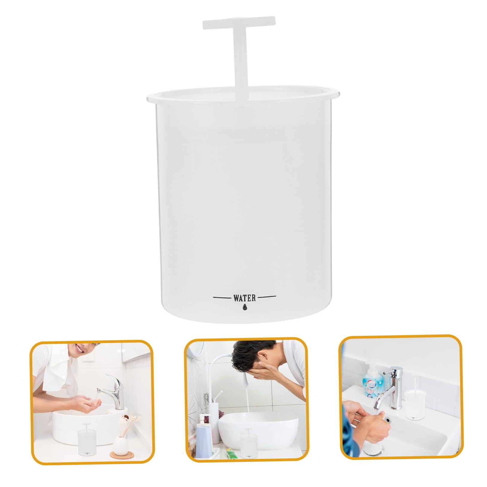2-Pack White Foam Face Cleansing Cups - Efficient Facial Wash Tool for Deep Pore Cleaning | Perfect for Skincare Routine & Travel Essentials