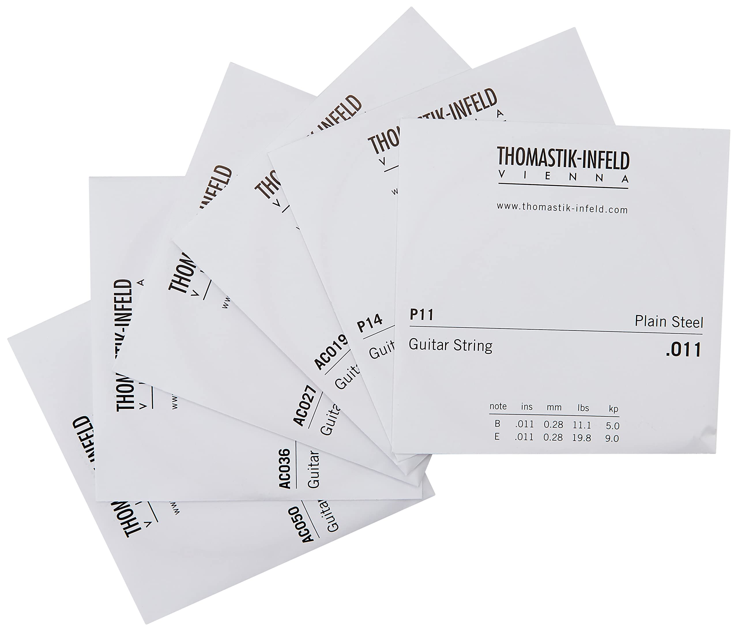 Thomastik-Infeld AC111 Acoustic Guitar Strings - Plectrum Series 6 String Set (E, B, G, D, A, E) | Premium Nylon Strings for Classical & Flamenco Guitar | Perfect for Studio Recording & Live Performances