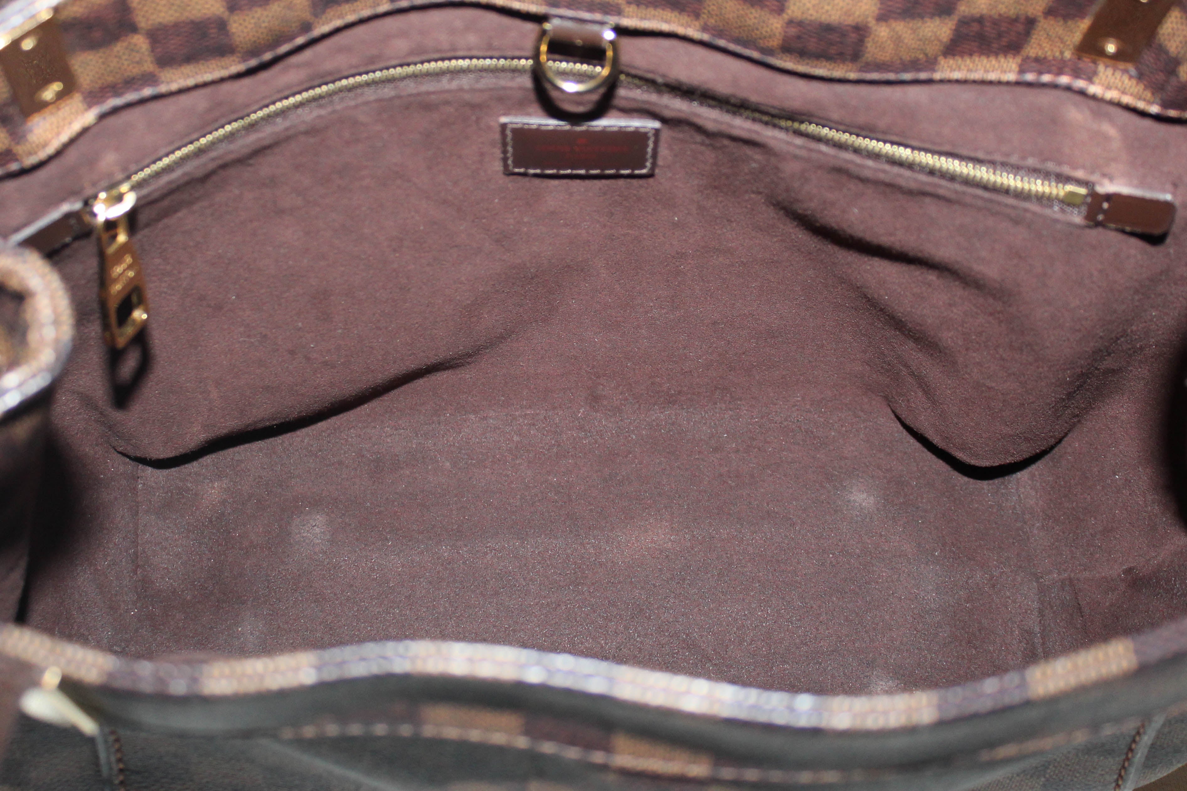 Authentic Louis Vuitton Damier Ebene Marylebone PM Shoulder Bag for Women - Luxury Designer Handbag with Crossbody Strap, Perfect for Work, Travel & Everyday Use