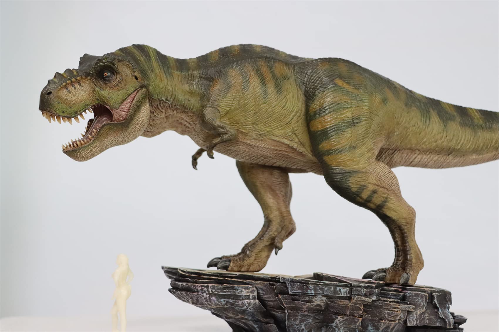 Nanmu 1:35 Scale Tyrannosaurus Rex Dinosaur Model - Highly Detailed T-Rex PVC Collector Toy, Realistic Dinosaur Figure with Display Base, Perfect Gift for Adult Collectors | Home Decor, Office Display, Dinosaur Enthusiast Collection