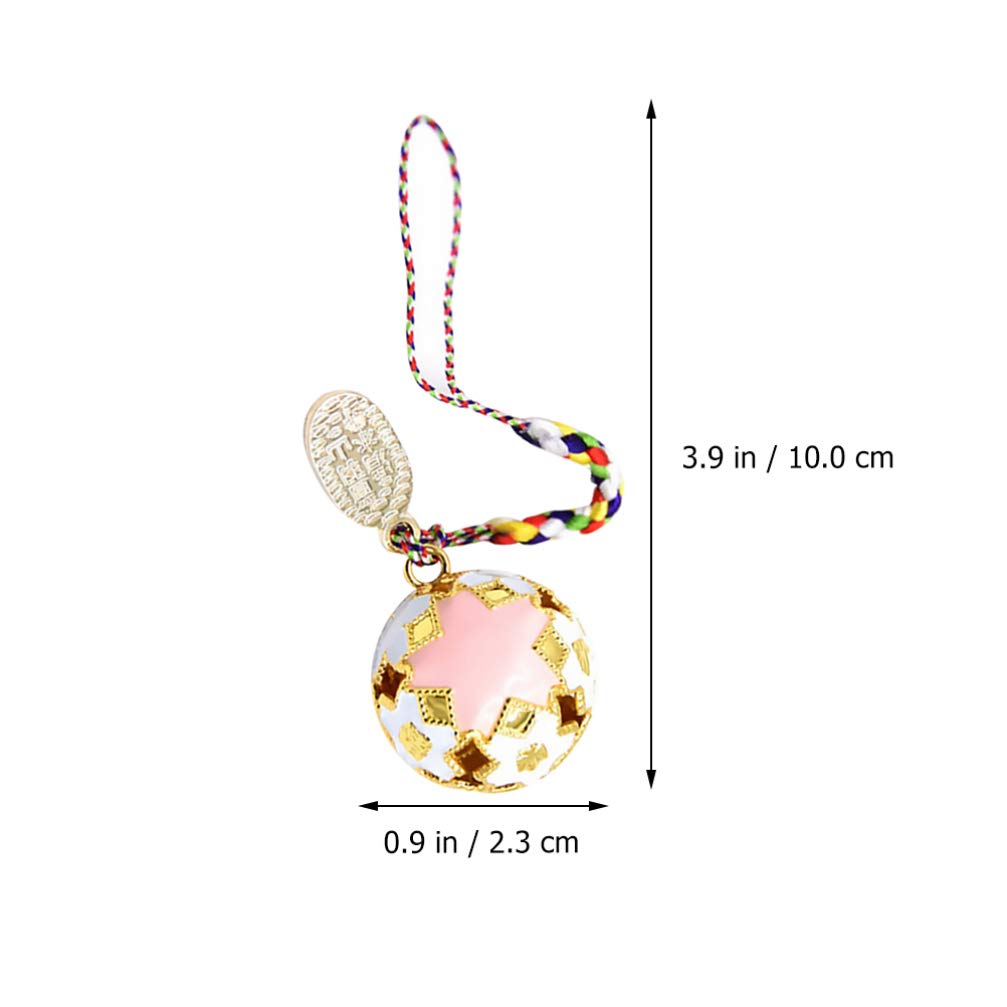 VOSAREA DIY Phone Pendant - Adorable Decorative Phone Lanyard with Bell, Cute Hanging Ornament for Cellphone Accessories | Perfect for DIY Crafts, Gift Giving & Personalizing Your Smartphone