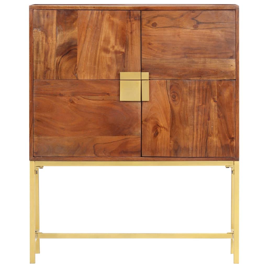 Modern Wooden Accent Cabinet with Doors - 31.5