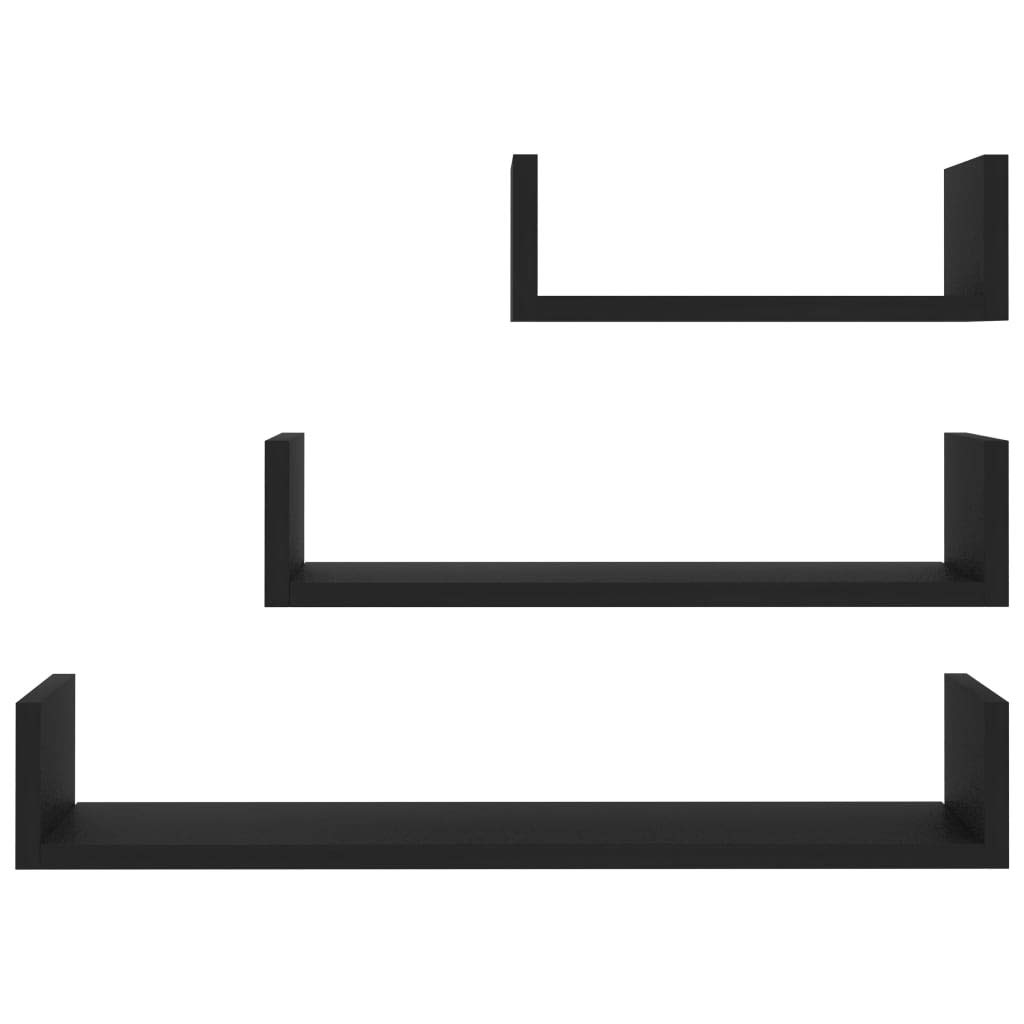 Floating Shelves Wall Mounted - Set of 3 for Home Decor, Storage & Organization | Perfect for Displaying Plants, Books & Decorative Items in Living Room, Bedroom & Office