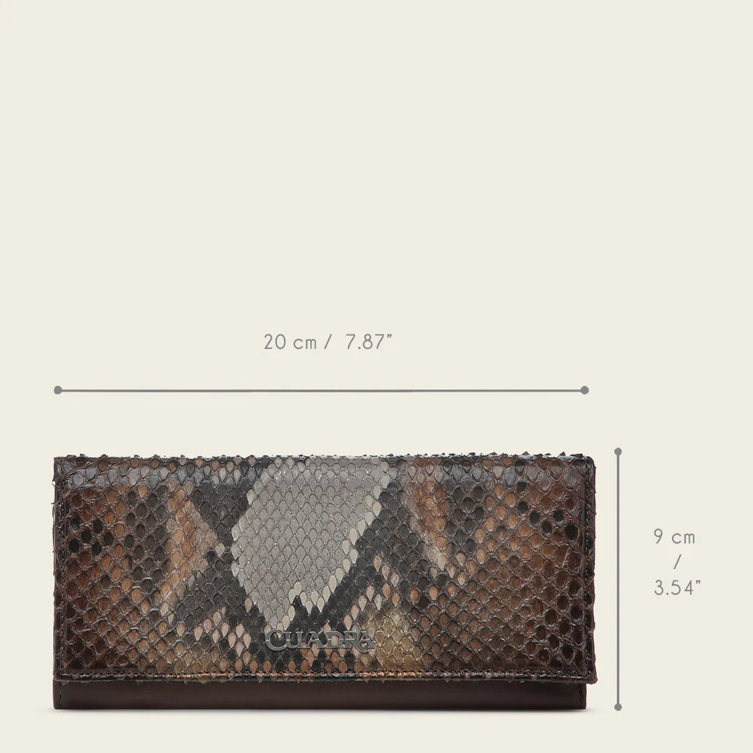 BD254PH Women's Casual Fashion Bifold Wallet - Genuine Leather Honey Color - Perfect for Everyday Use, Travel & Gifting