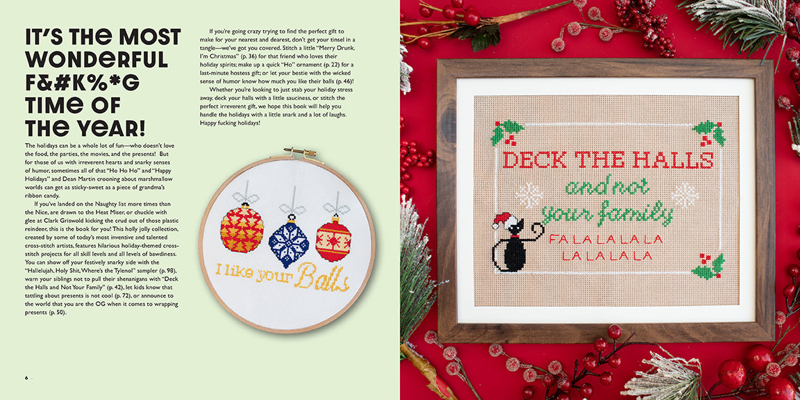 Festive AF - Fun & Bold Holiday Party Decorations for Christmas, Halloween & Celebrations
