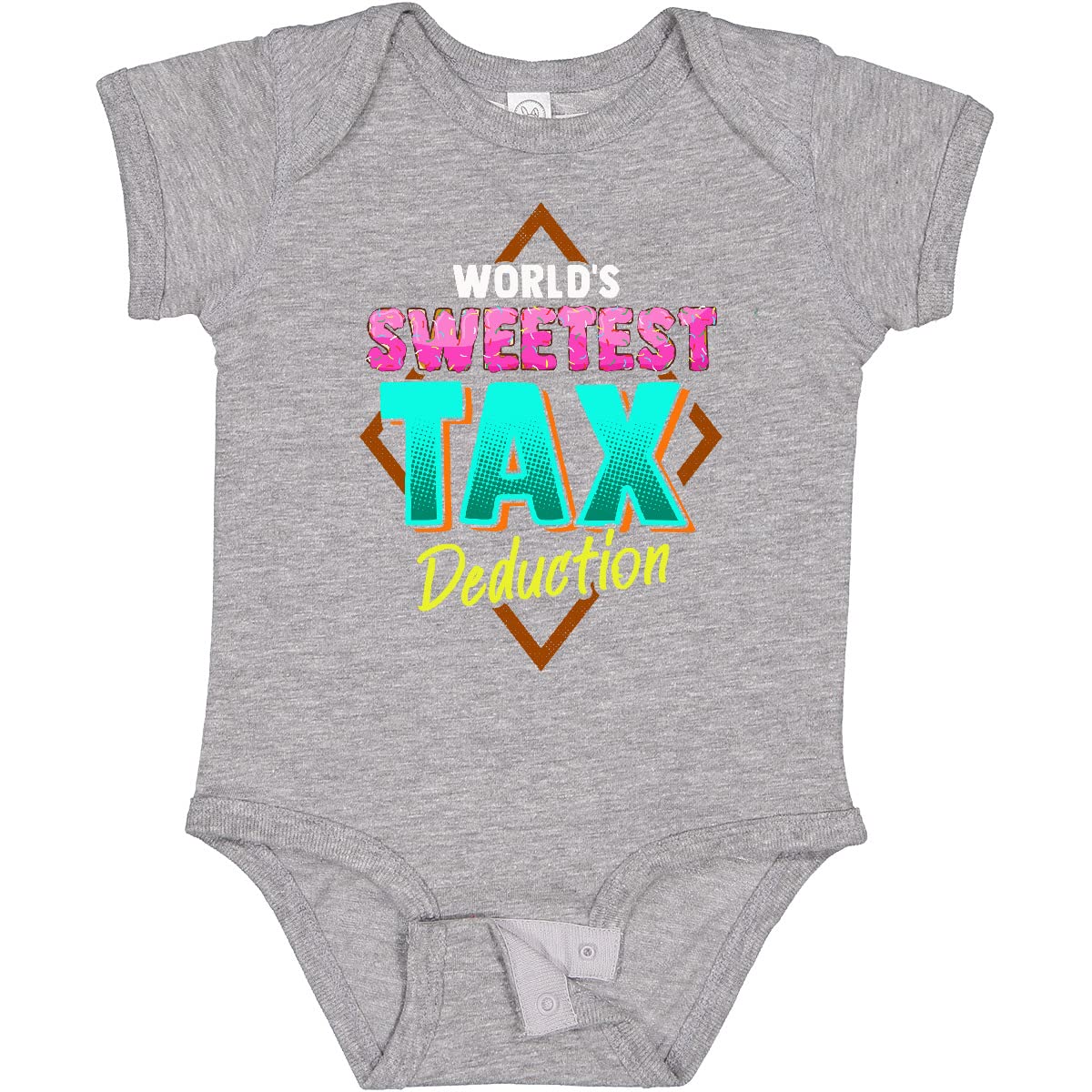 Inktastic Funny Tax Deduction Baby Bodysuit - Cute Infant Onesie for Newborns & Toddlers - Perfect for Family Photos, Holidays & Playtime