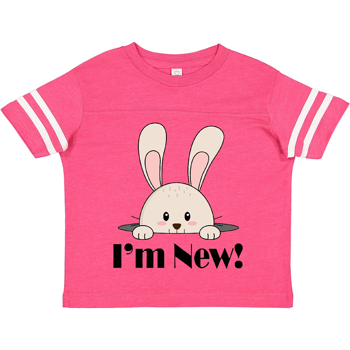 Inktastic New Baby Bunny Rabbit Toddler T-Shirt - Cute Cotton Tee for Boys & Girls - Perfect for Easter, Birthday & Playtime