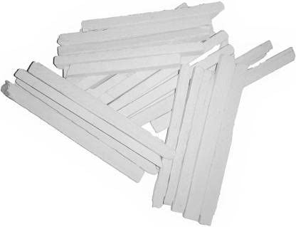 60 Pack White Slate Chalk Pencils - Best Taste Medium for Writing & Drawing | School, Restaurant, Chalkboard Art SP230222013