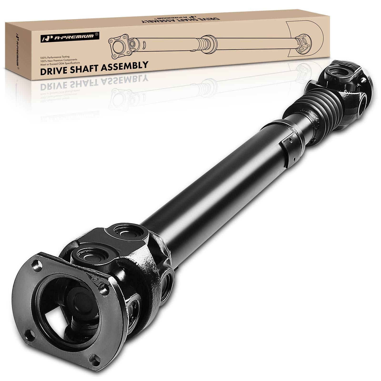 Premium Front Drive Shaft Prop Shaft for Dodge Ram 2500 3500 2003-2013 Pickup Trucks - Auto Transmission 4WD Replacement Part #52123326AB #52105934AB - Perfect for Off-Roading, Towing & Heavy-Duty Use