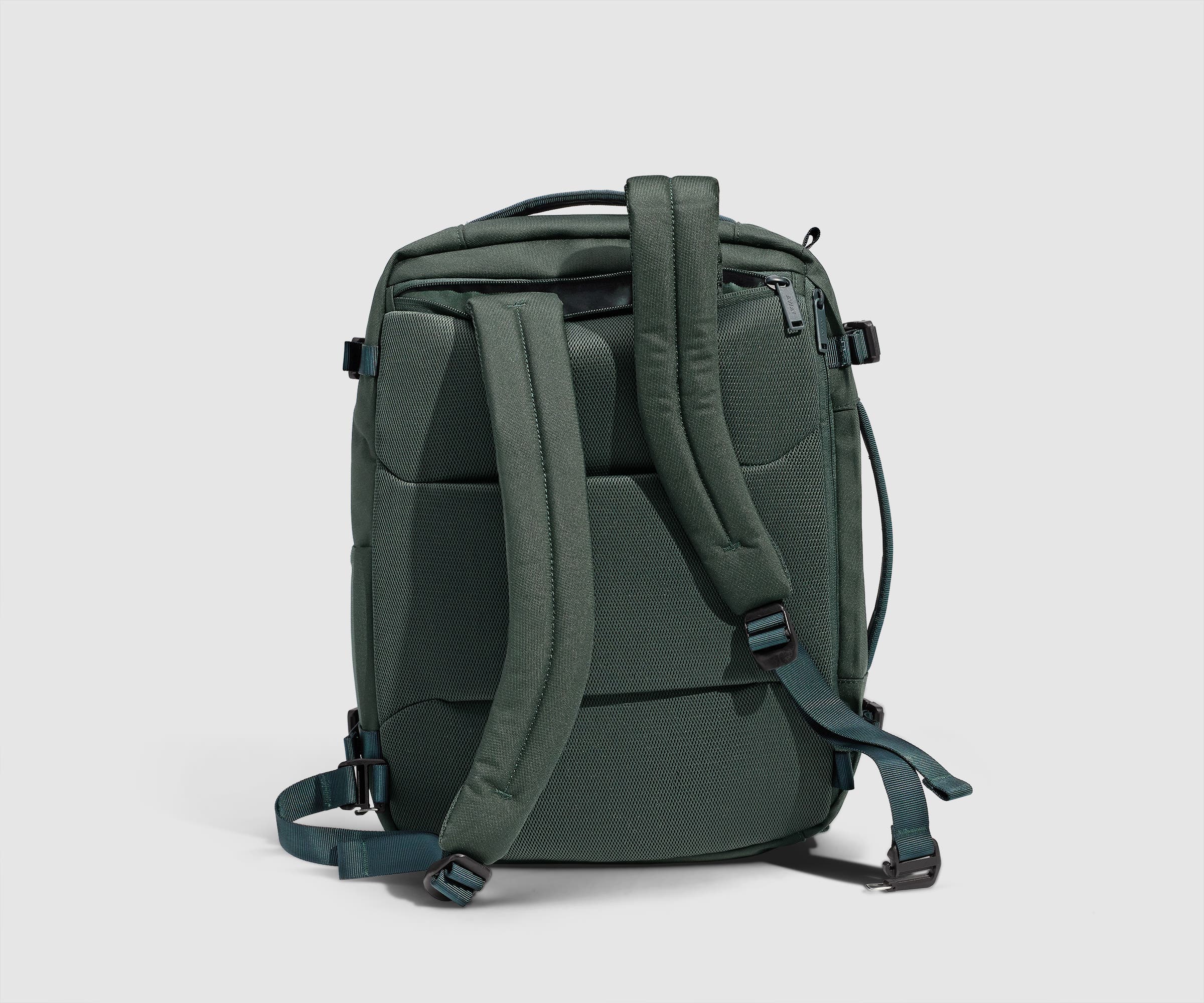 25L Active Convertible Backpack - Forest Green Water-Resistant Hiking & Travel Daypack for Outdoor Adventures & Commuting