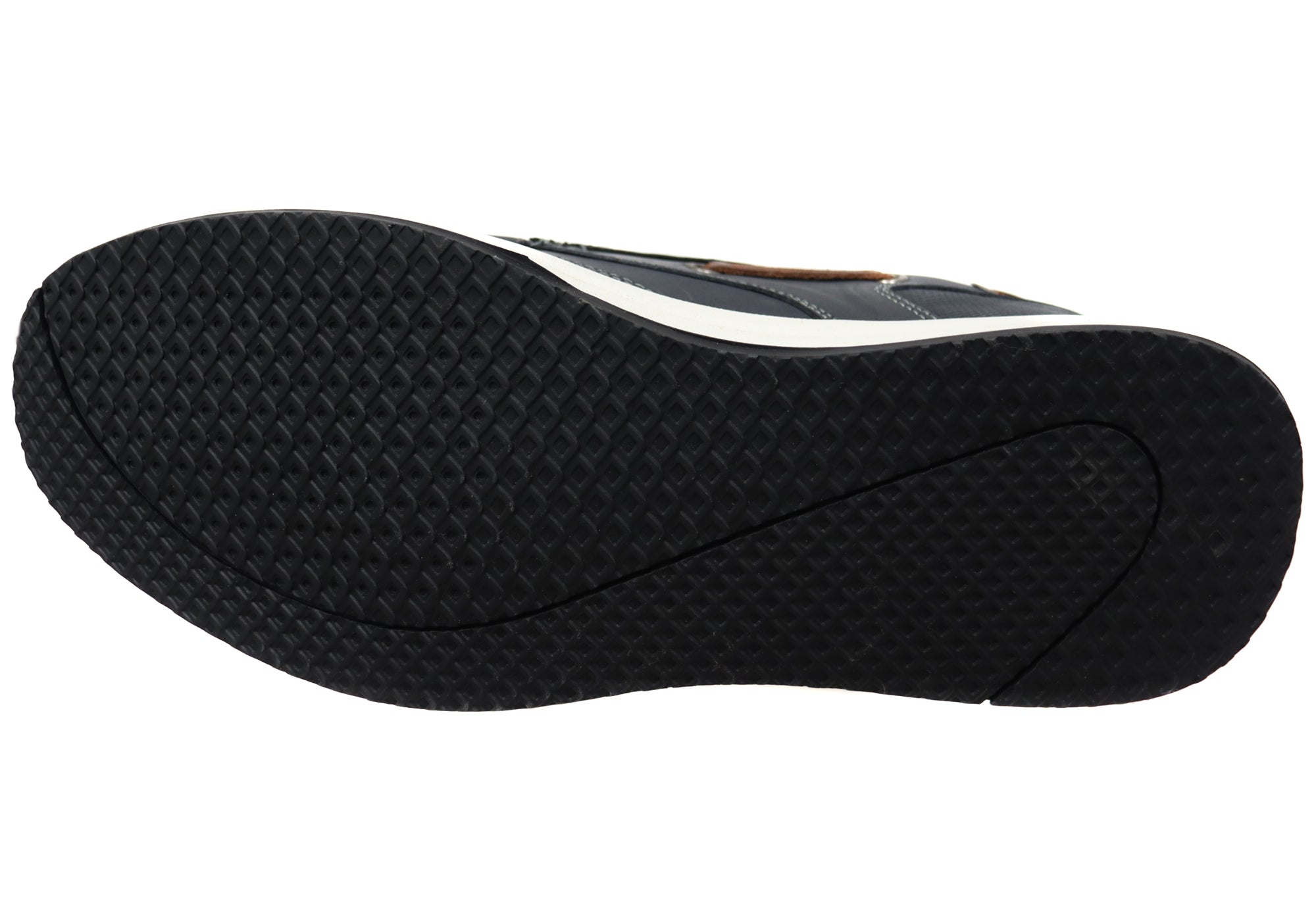 Natural Comfort Kent Men's Leather Casual Shoes - Comfortable Lace-Up Walking Shoes for Work, Travel & Everyday Wear