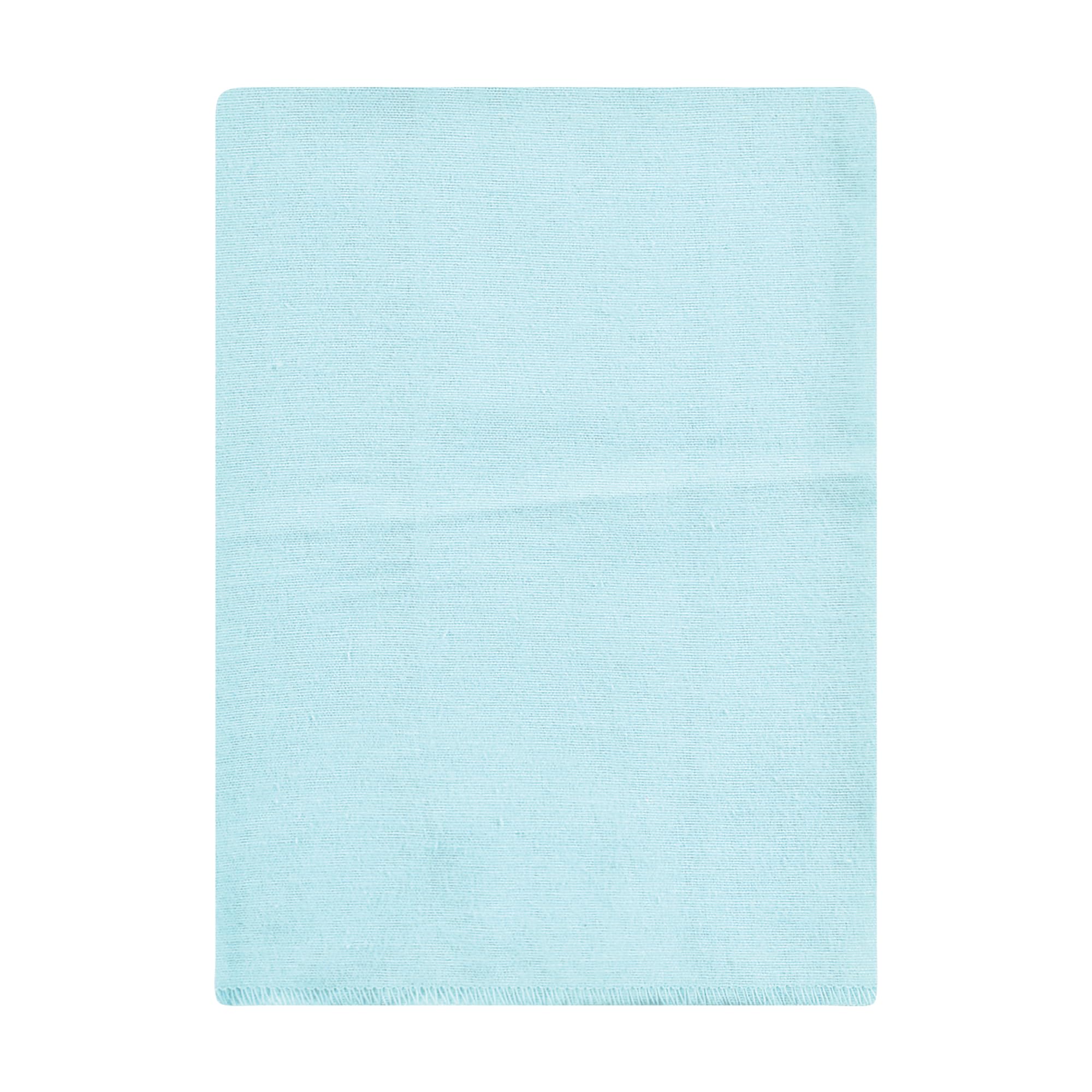 Hudson Baby Unisex Flannel Burp Cloths 12-Pack - Soft Teal Elephant Design - Perfect for Newborns & Infants - Ideal for Feeding, Spit-Up & Messy Moments