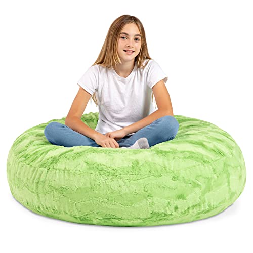 Faux Fur - Lime Green