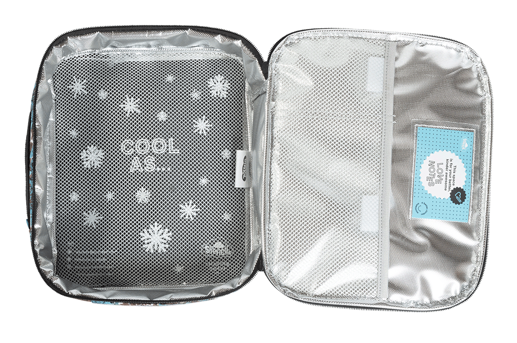 Spencil Insulated Lunch Bag with Chill Pack - Jurassic Kingdom Dinosaur Themed Cooler for Kids & Adults - Perfect for School, Work, Picnics & Outdoor Adventures