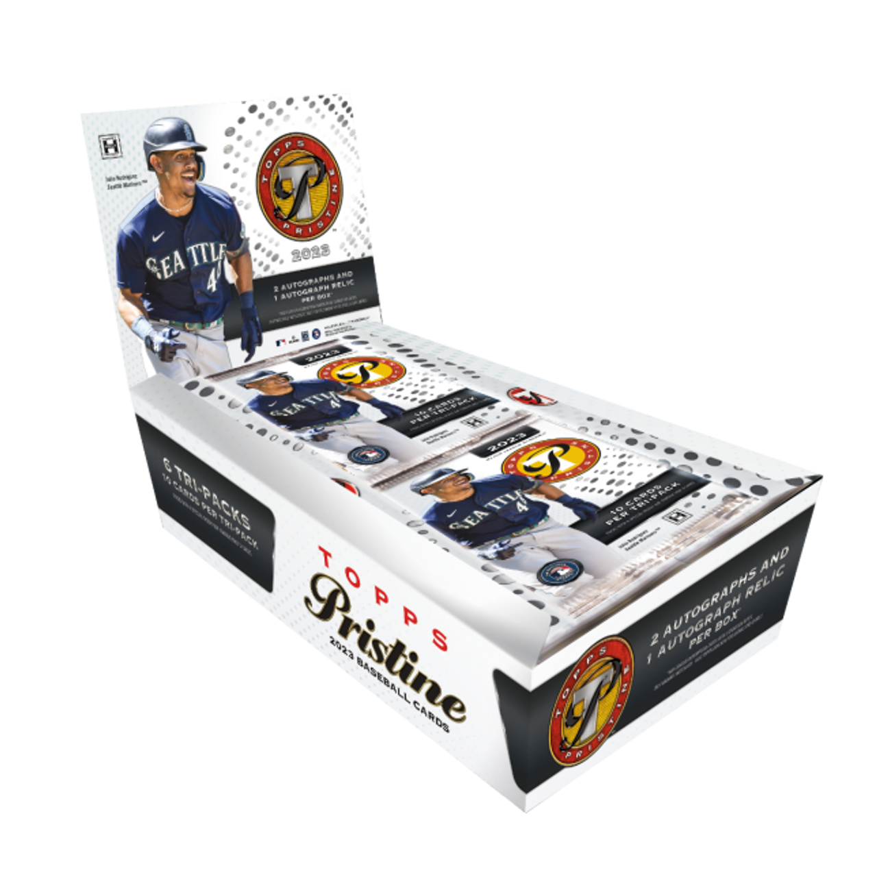 2023 Topps Pristine Baseball Hobby Box - Premium Collectible Trading Cards for Baseball Fans - Perfect for Collectors, Investors, and Fantasy Sports Enthusiasts