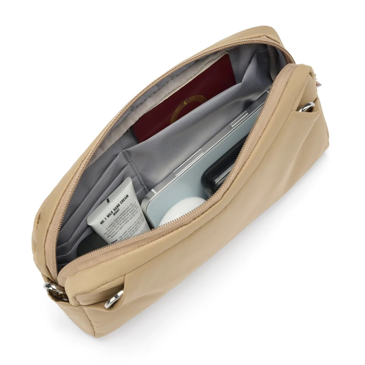 Pacsafe W Anti-Theft 3-in-1 Sling Bag for Travel, Hiking & Commuting - Secure Crossbody Bag with RFID Protection