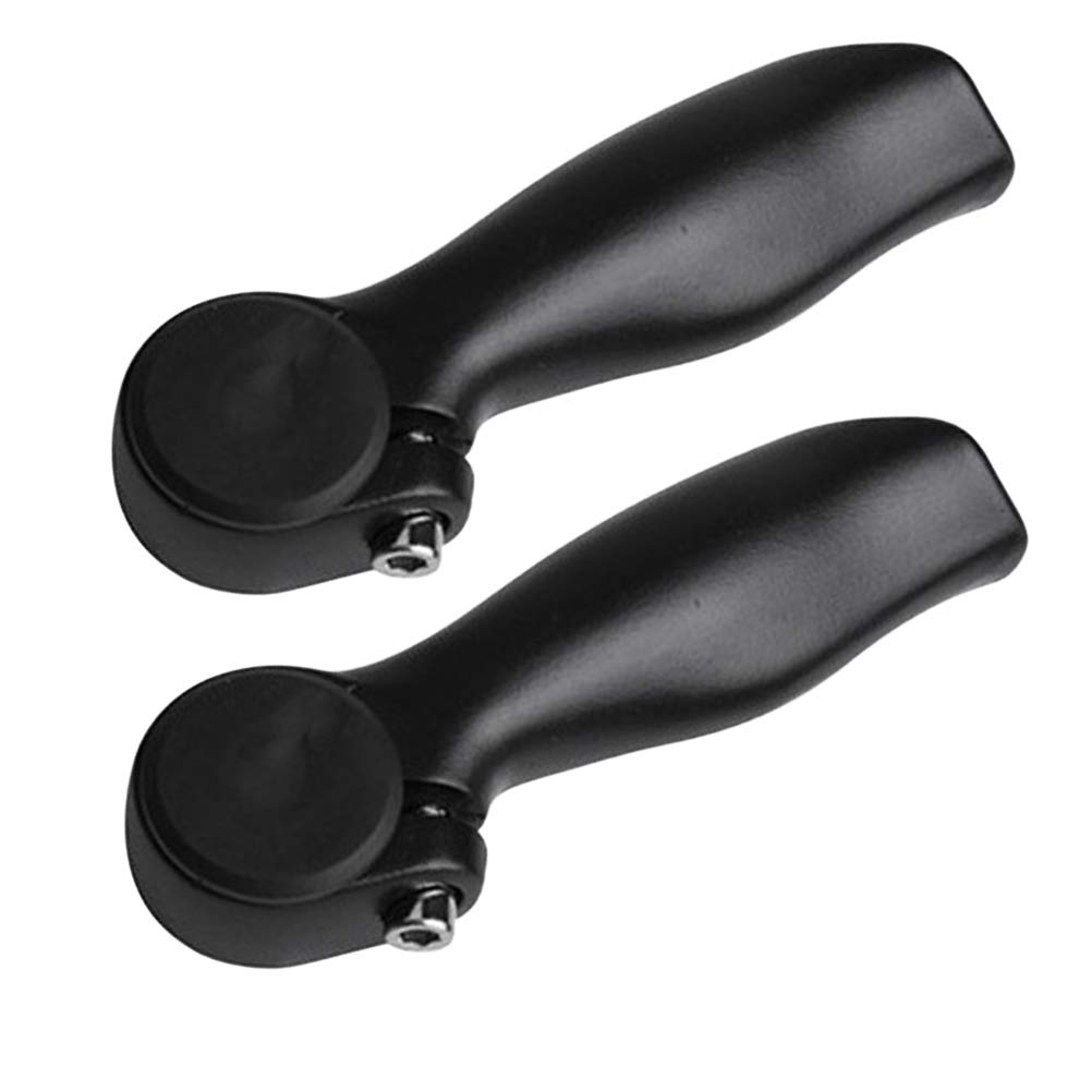 Abaodam 1 Pair Black Mountain Bike Handlebar - Replacement Handle Bars for Outdoor Cycling, MTB & Biking Accessories - Perfect for Trail Riding, Commuting & Mountain Adventures