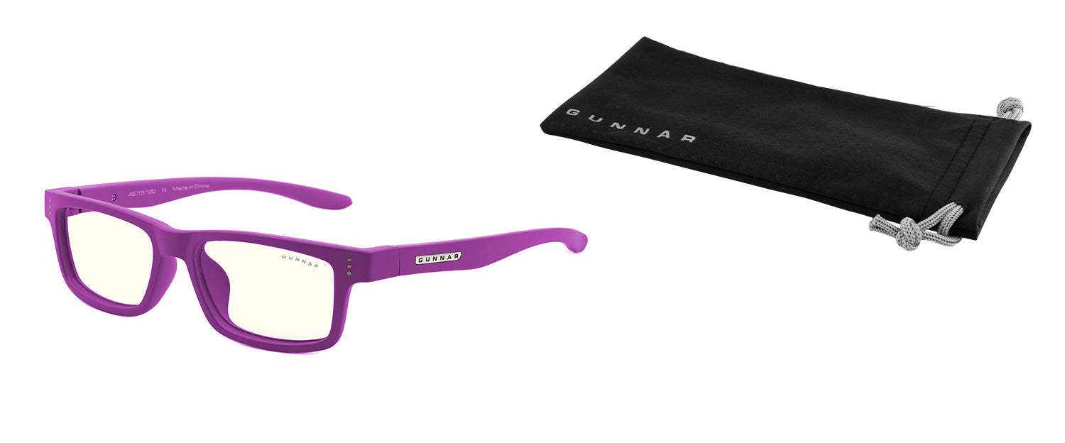 Blue Light Blocking Glasses for Kids - CRUZ Small Frame Anti Eyestrain Computer Glasses for Boys & Girls - Perfect for Online Classes, Gaming & Screen Time