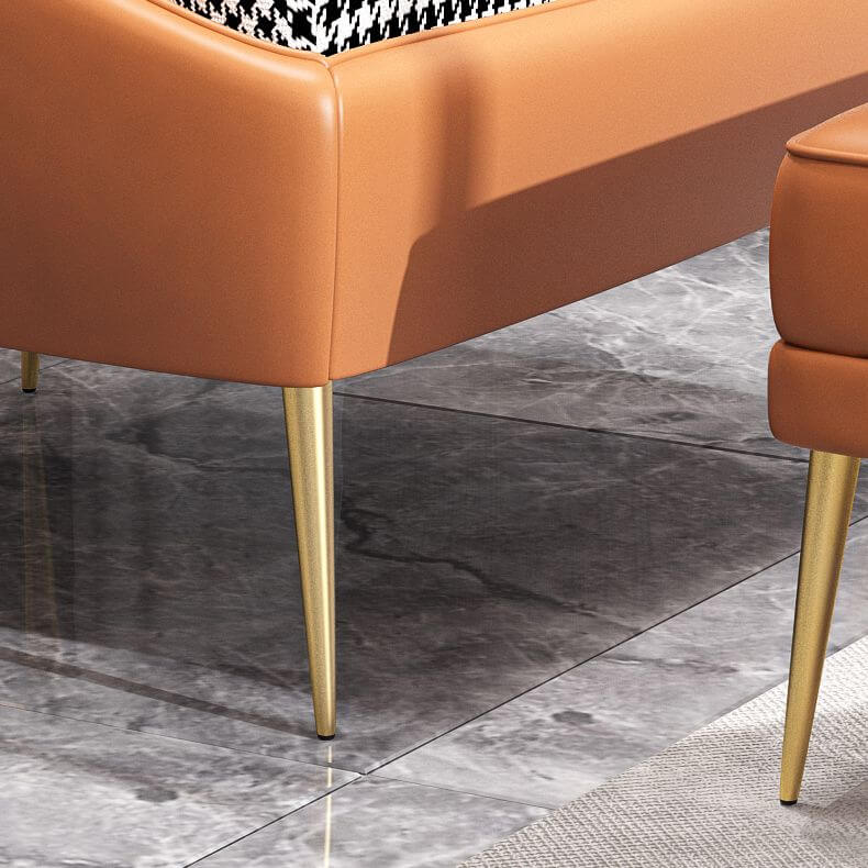 Comfortable Armless Upholstered Chair for Living Room - 31.5