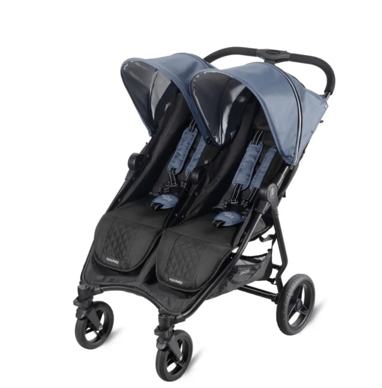 Valco Infinity Wheel Pack for Slim Twin Stroller - Premium Replacement Wheels for Smooth Maneuvering - Perfect for Urban Walks, Jogging & Travel