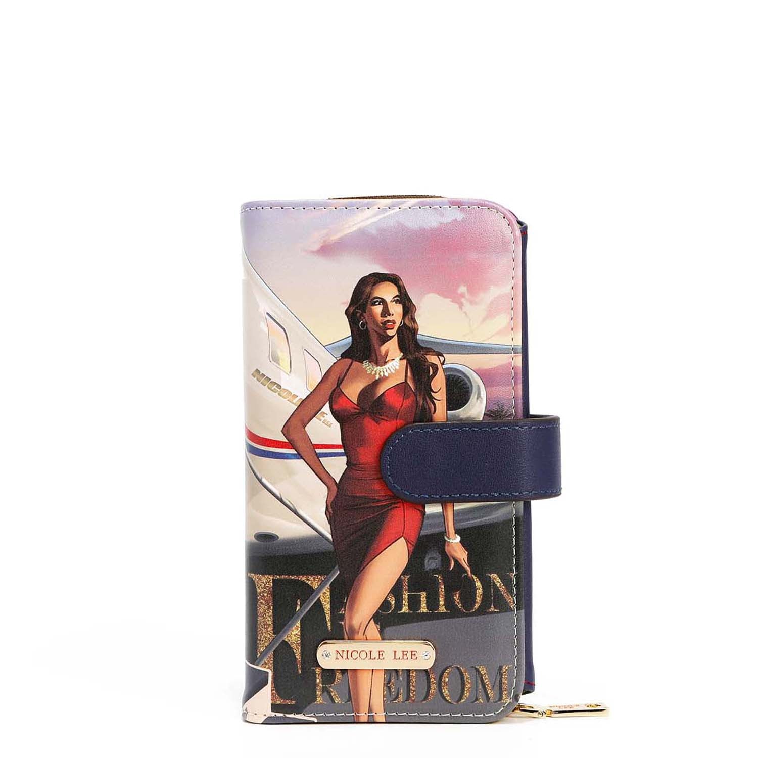 Stylish Trifold Phone Case with Crossbody Wallet - Perfect for Hands-Free Convenience While Shopping, Traveling, or Running Errands