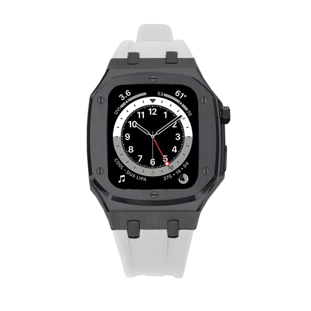 Apple Watch Rugged Rubber Case for iWatch Series 6/7 - Shockproof Protective Cover for Outdoor Sports & Fitness Activities