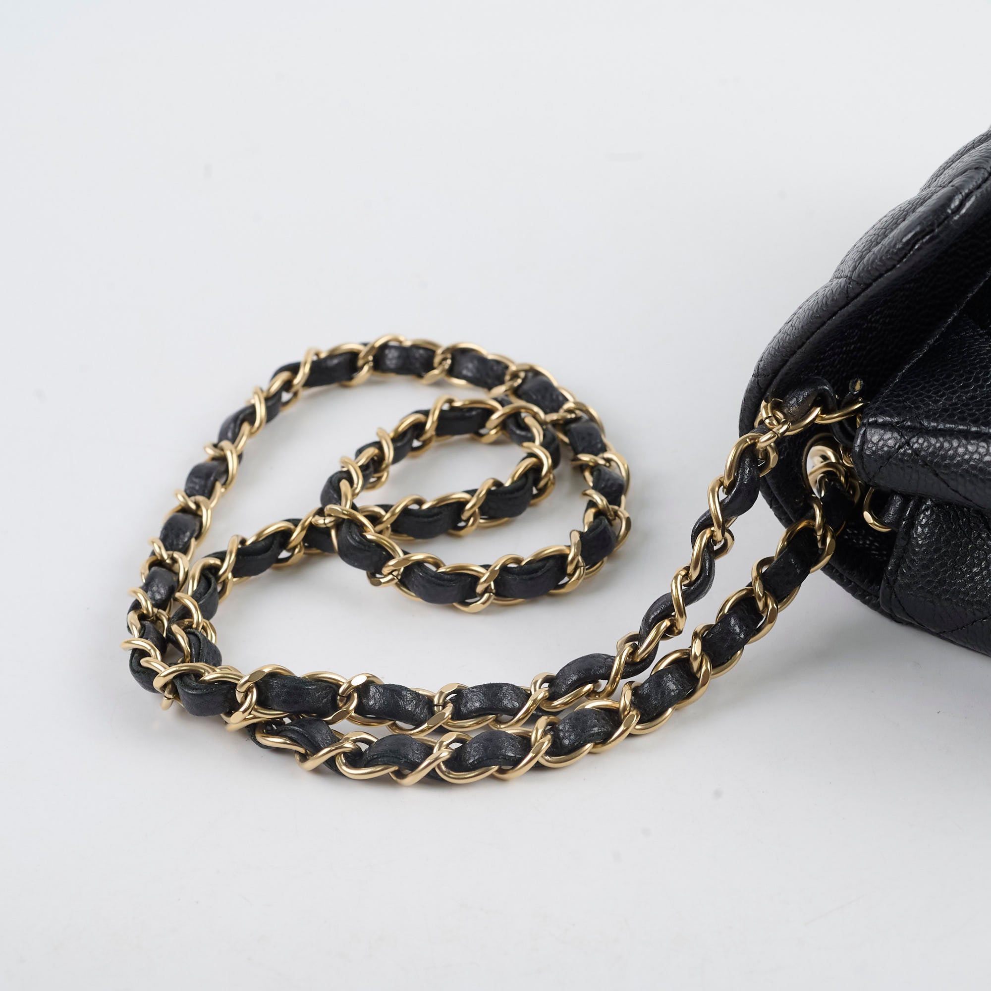 Chanel Mini Square Caviar Black Crossbody Bag - Luxury Quilted Leather Purse for Women | Perfect for Evening Parties, Date Nights & Special Occasions