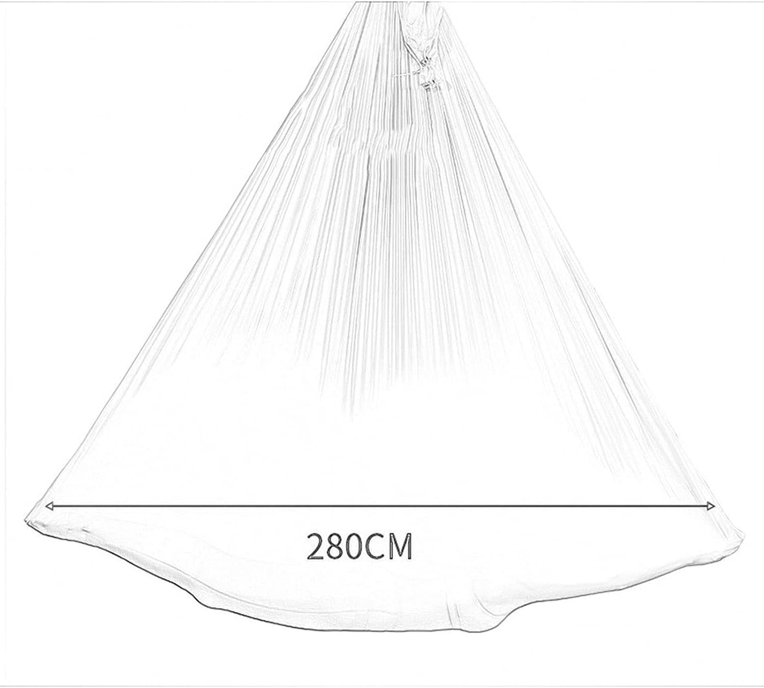 LJYT Anti-Gravity Yoga Swing Set - Skin-Friendly & Adjustable Yoga Hammock for Home & Gym - Perfect for Aerial Yoga, Inversion Therapy & Relaxation