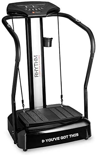LifePro Rhythm Vibration Plate Machine - Professional Whole Body Vibration Platform for Home Gym, Cardio Workout & Weight Loss - Perfect for Home Fitness, Muscle Recovery & Cellulite Reduction