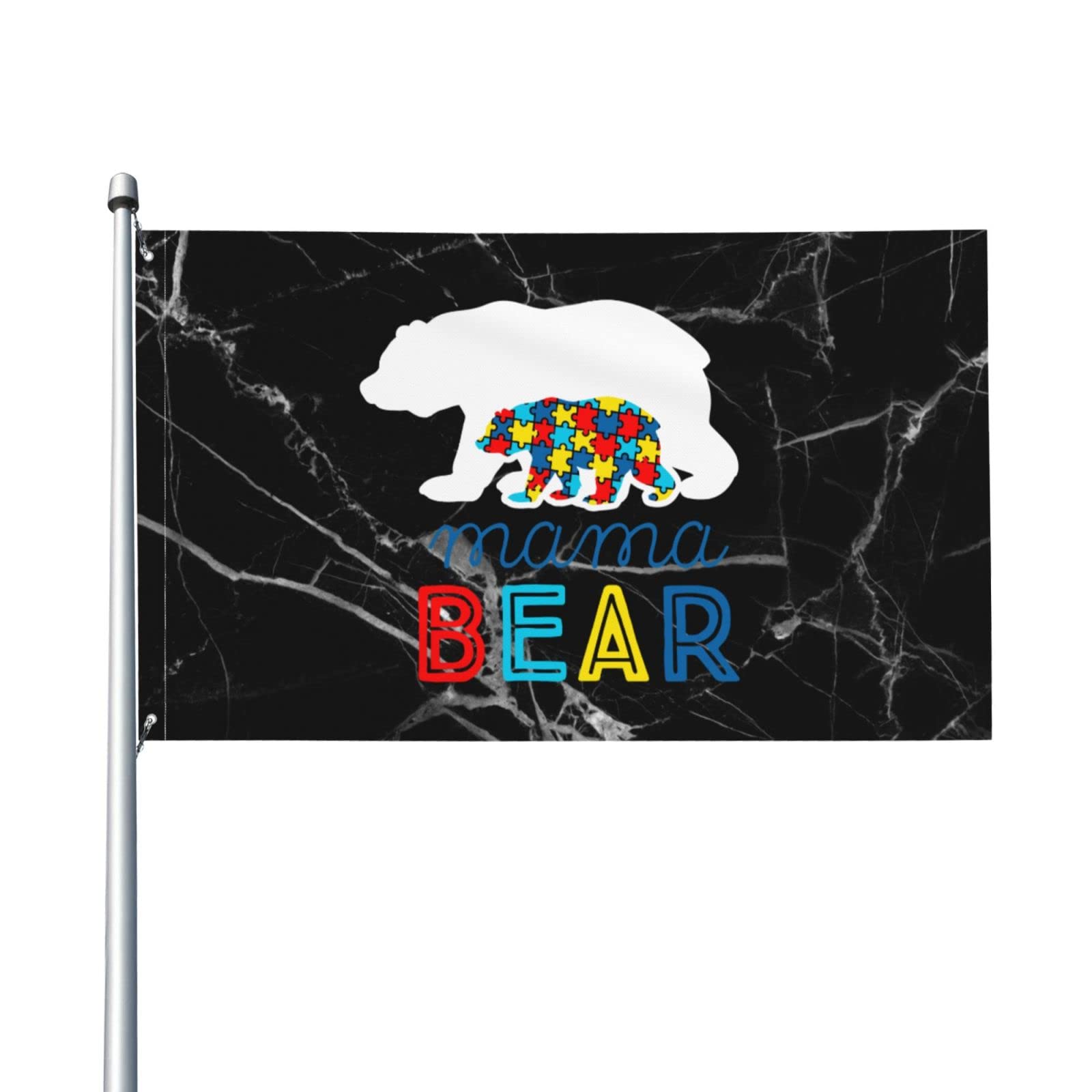 Autism Awareness Flags - Funny Garden & Yard Banners for Outdoor Home Decor (3x5ft) - Perfect for Autism Awareness Month, Front Yard Displays & Special Needs Support