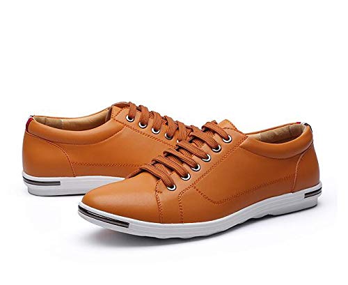 Stylish Men's Oxford Shoes - Comfortable Casual & Business Flats for Work, Office, and Formal Occasions