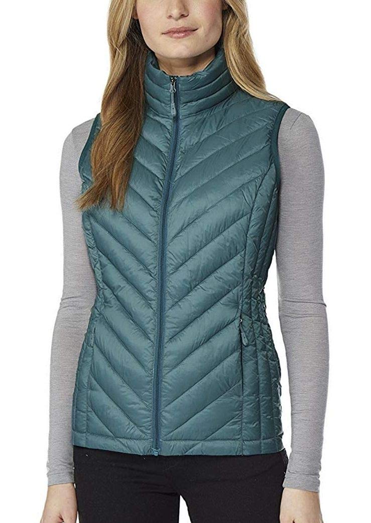 32 Degrees Women's Lightweight Packable Puffer Vest - Warm Winter Layering for Outdoor Activities, Hiking & Travel